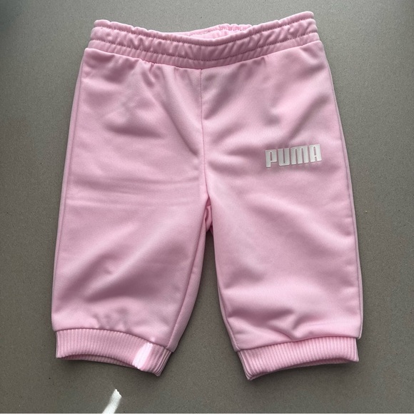 Puma, pink, jogging infant pants size 0 to 3 months. - Picture 1 of 5